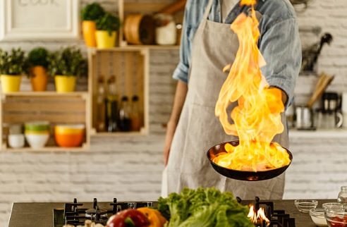 Flambování - oheň, který dodá jídlům punc exkluzivity