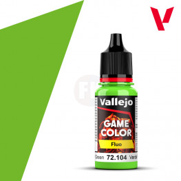 GAME COLOR: FLUO 72.104 FLUORESCENT GREEN