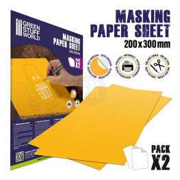 GSW: Samolepiaci maskovací papier