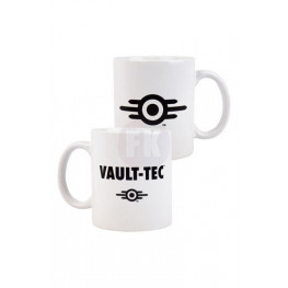 Fallout Mug Vault-Tec Logo White