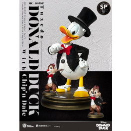 Disney 100th Master Craft socha Tuxedo Donald Duck (Chip'n und Dale) 40 cm