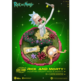 Rick and Morty Master Craft socha Rick and Morty 42 cm
