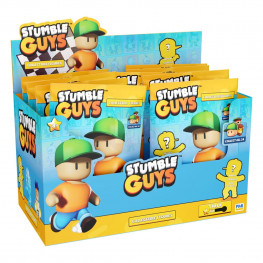 Stumble Guys Collectible figúrka in Blind Foil Bag Display (24)