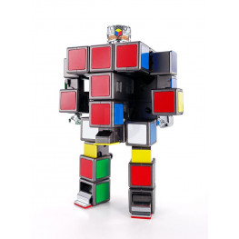 Rubik´s Cube Soul of Chogokin Diecast akčná figúrka Rubik´s Cube Robo 15 cm