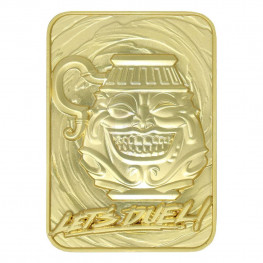 Yu-Gi-Oh! replika Card Pot of Greed (gold plated)