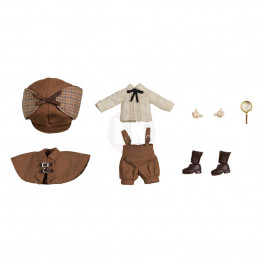 Original Character Parts for Nendoroid Doll figúrkas Outfit Set Detective - Boy (Brown)