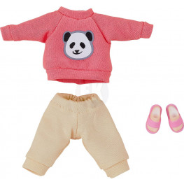 Original Character for Nendoroid Doll figúrkas Outfit Set: Sweatshirt and Sweatpants (Pink)