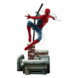 Spider-Man: No Way Home Movie Masterpiece akčná figúrka 1/6 Spider-Man (New Red and Blue Suit) (Deluxe Version) 28 cm