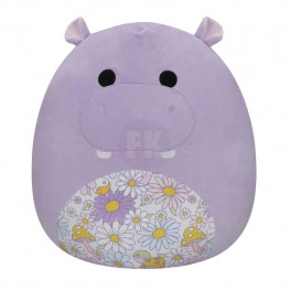 Squishmallows Plush figúrka Purple Hippo with Floral Belly Hanna 50 cm