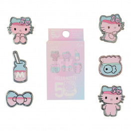 Hello Kitty by Loungefly Enamel Pins Clear and Cute Blind Box Assortment (12)