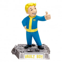 Fallout Movie Maniacs akčná figúrka Vault Boy (Gold Label) 15 cm