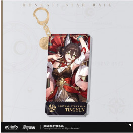 Honkai: Star Rail Character Acrylic klúčenka Tingyun 9 cm