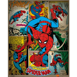 Marvel Comics plagát Pack Spider-Man Retro 40 x 50 cm (4)
