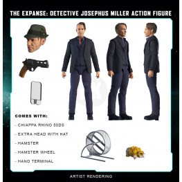 The Expanse akčná figúrka Detective Josephus Miller 20 cm