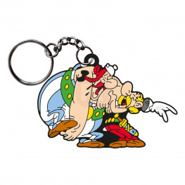 Asterix klúčenka Asterix & Obelix Laughing 9 cm