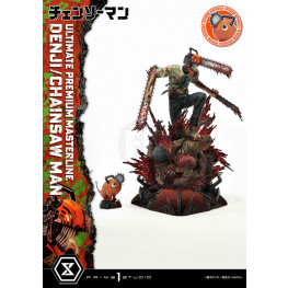 Chainsaw Man PVC socha 1/4 Denji Deluxe Bonus Version 57 cm