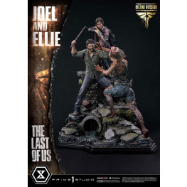 The Last of Us Part I Ultimate Premium Masterline Series socha Joel & Ellie Deluxe Version (The Last of Us Part I) 73 cm