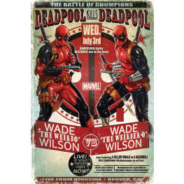 Marvel plagát Pack Deadpool Wade Vs Wade 61 x 91 cm (4)