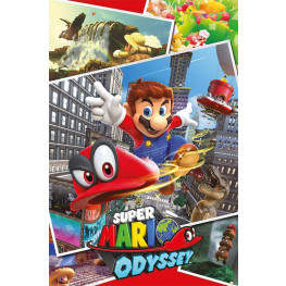 Super Mario Odyssey plagát Pack Collage 61 x 91 cm (4)