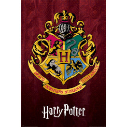 Harry Potter plagát Pack Colourful Crest Hogwarts 61 x 91 cm (4)