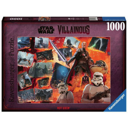 Star Wars Villainous Jigsaw Puzzle Moff Gideon (1000 pieces) - Poškodené balenie !