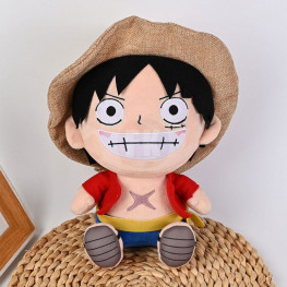 One Piece Plush figúrka Monkey D. Luffy Gear 5 New World Ver. 45 cm