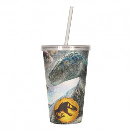 Jurassic World 3D Cup & Straw Biosync