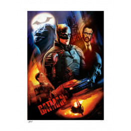 DC Comics Art Print The Batman 46 x 61 cm - nezarámovaný
