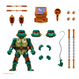 Teenage Mutant Ninja Turtles Ultimates akčná figúrka Warrior Metalhead Michelangelo 18 cm