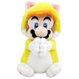 Super Mario Magnet Plush figúrka Cat Mario 15 cm