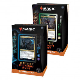 Magic the Gathering Innistrad: Midnight Hunt Commander Decks Display (4) english