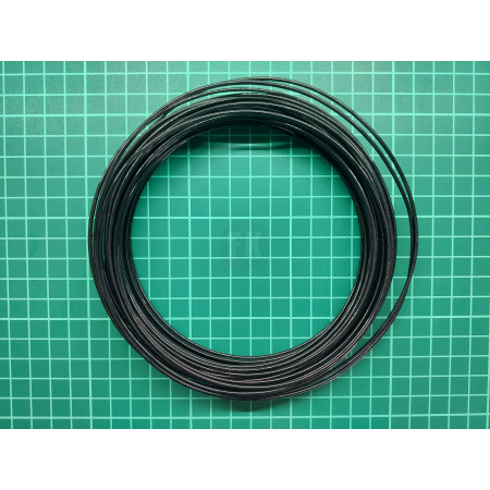 Hliníkový drôt, 2mm x 12m/100g, čierny
