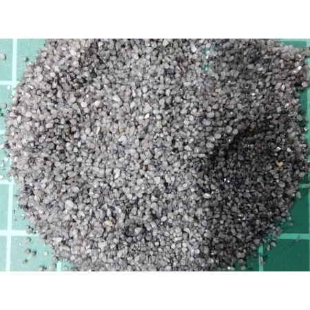 Jemný dekoračný piesok - 0,1 až 0,5 mm, 475 ml, čierny, sivý