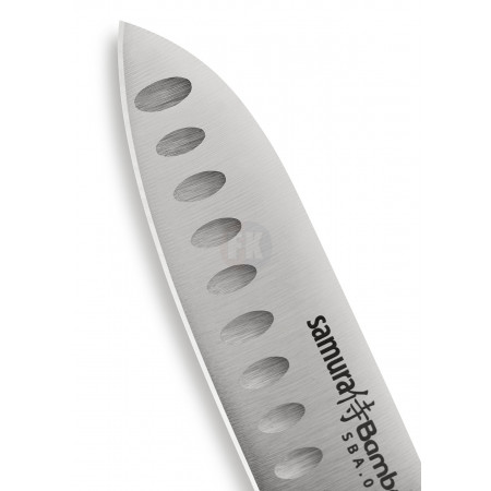Kuchynský nôž Samura Bamboo Small Santoku knife - 13,7 cm