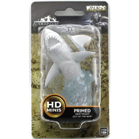 WizKids Deep Cuts nenamaľované miniatúry Shark