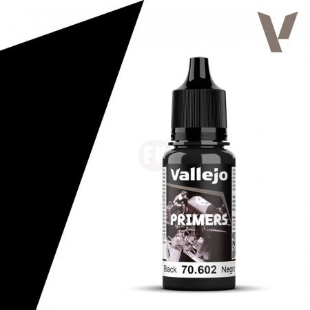 Vallejo Surface Primer Black 70602 - 18 ml (základná farba) 