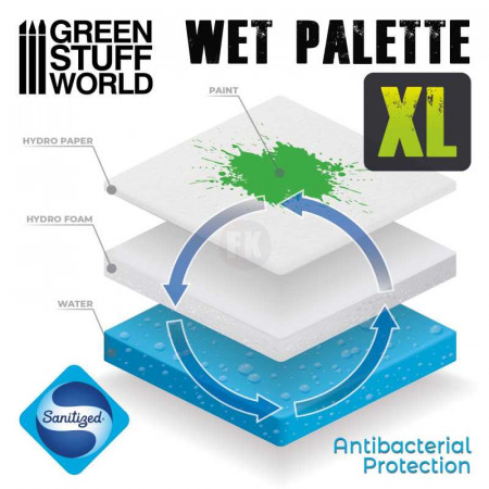 Green Stuff World: Wet Palette XL (mokrá paleta)