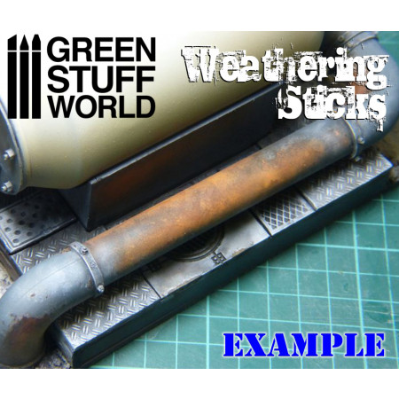 Patinovacie štetce 8 mm (Weathering Brushes)