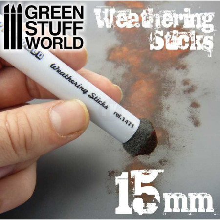 Patinovacie štetce 15 mm (Weathering Brushes)
