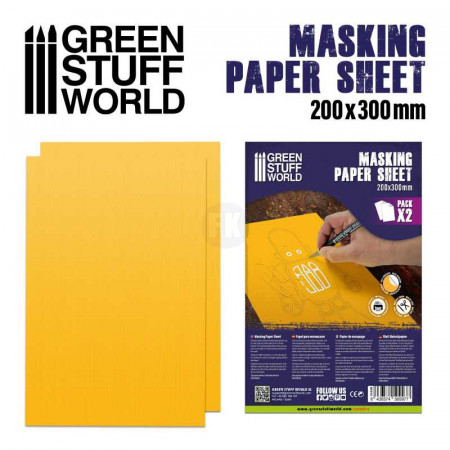 GSW: Samolepiaci maskovací papier