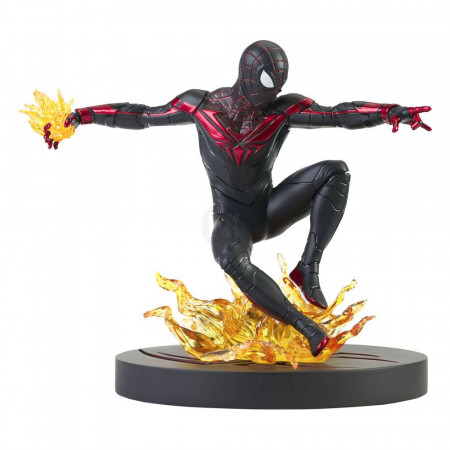 Spider-Man: Miles Morales Marvel Gamerverse Gallery PVC socha Miles Morales 18 cm