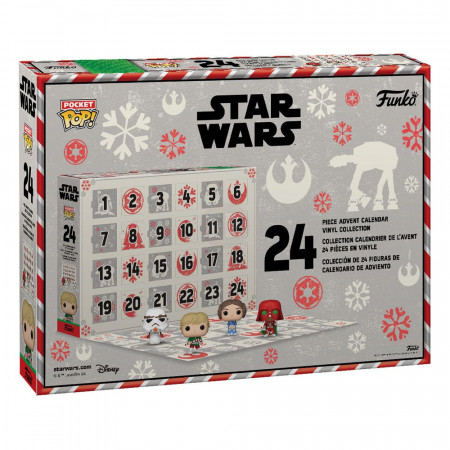 Star Wars Pocket POP! adventný kalendár Star Wars Holiday