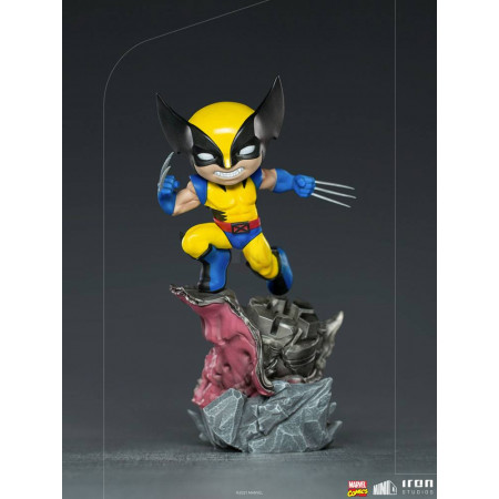 Marvel Comics Mini Co. Deluxe PVC figúrka Wolverine (X-Men) 21 cm
