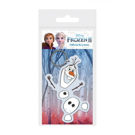 Frozen 2 Rubber Keychain Olaf 6 cm