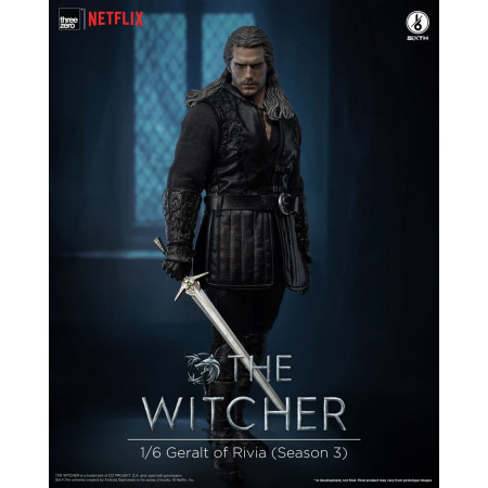 The Witcher Season 3 akčná figúrka 1/6 Geralt of Rivia 31 cm