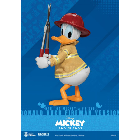 Mickey & Friends Dynamic 8ction Heroes akčná figúrka 1/9 Donald Duck Fireman Ver. 24 cm