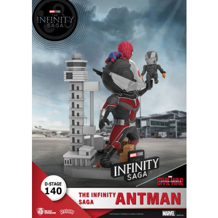 The Infinity Saga D-Stage PVC Diorama Antman 14 cm