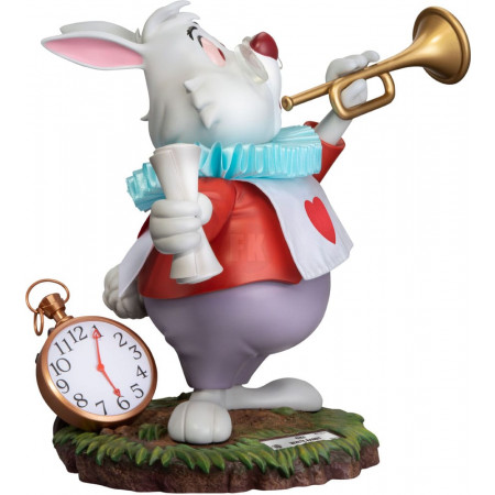 Alice In Wonderland Master Craft socha The White Rabbit 36 cm