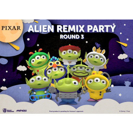 Toy Story Mini Egg Attack figúrka 8 cm Assortment Alien Remix Party Round 3 (8)
