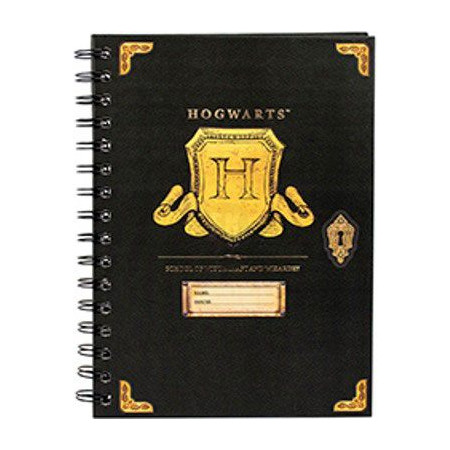 Harry Potter Wiro zápisník A5 Hogwarts Shield